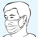 Hartmann Foliodress Mask type IIR, een volwaardig chirurgisch mondmasker type IIR, verpakt per 50 stuks. Dit mondmasker biedt bescherming en voorzien van twee zachte, elastische lussen voor achter de oren. Een volwaardig IIR operatiemasker met elastiekjes in blauwe kleur, nu verkrijgbaar bij Dentura Dental Products